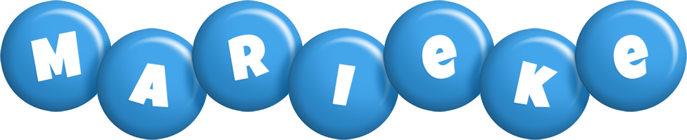 Marieke candy-blue logo
