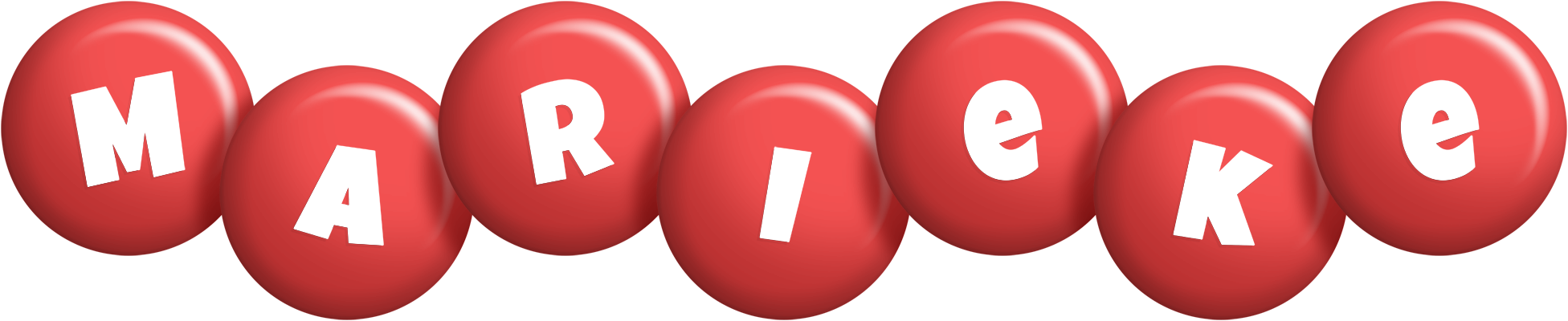 Marieke candy-red logo
