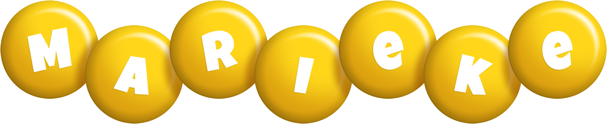 Marieke candy-yellow logo