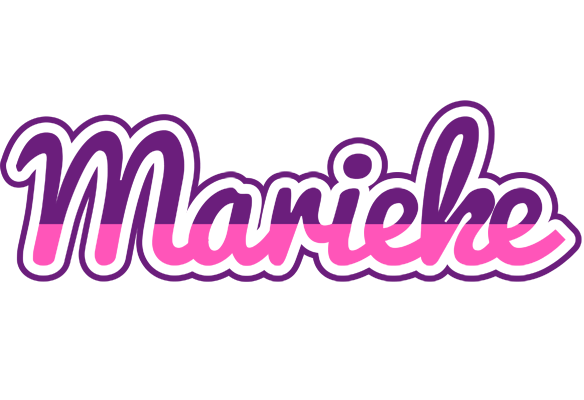 Marieke cheerful logo