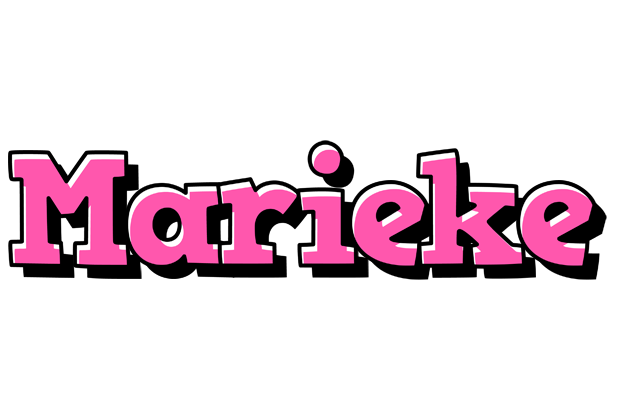 Marieke girlish logo
