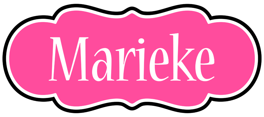 Marieke invitation logo