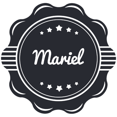 Mariel badge logo