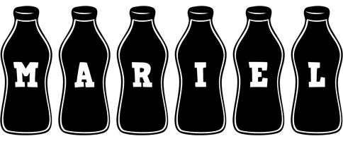 Mariel bottle logo