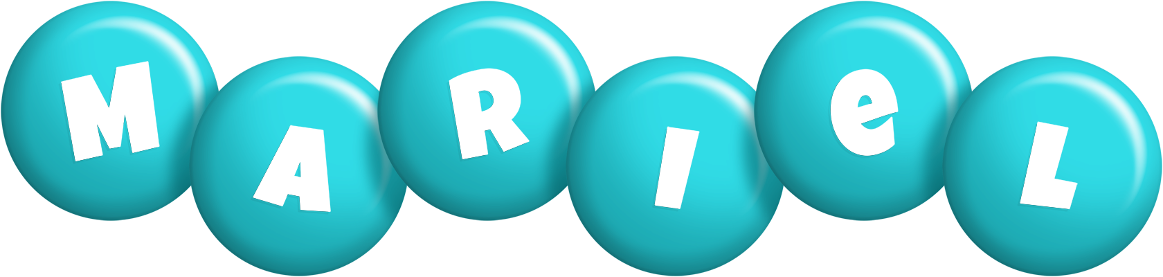 Mariel candy-azur logo