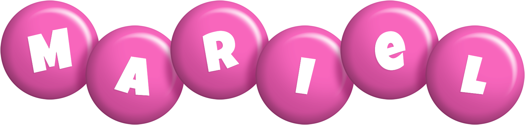 Mariel candy-pink logo