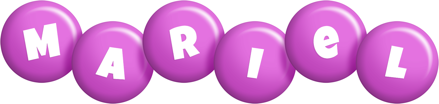 Mariel candy-purple logo