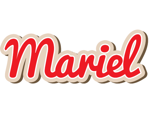 Mariel chocolate logo