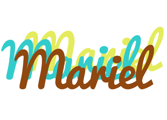 Mariel cupcake logo