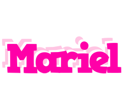 Mariel dancing logo