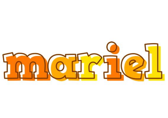 Mariel desert logo