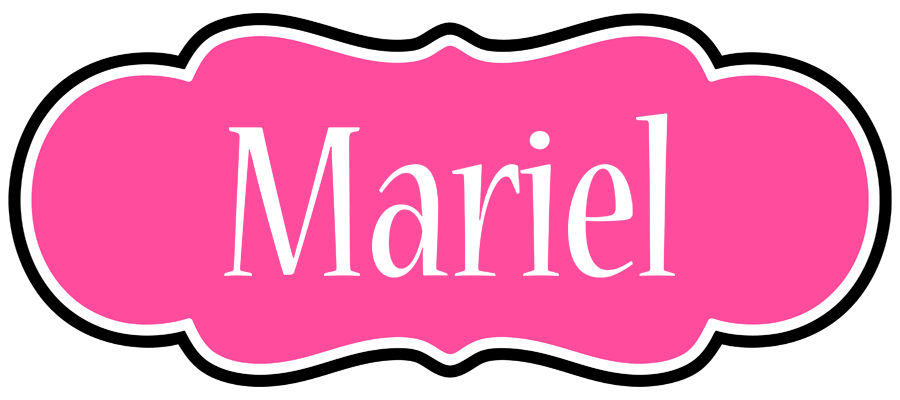Mariel invitation logo