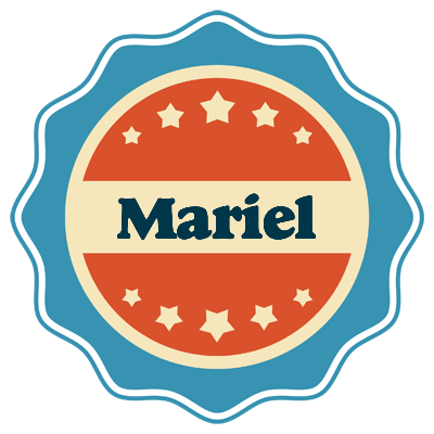 Mariel labels logo
