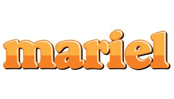 Mariel orange logo