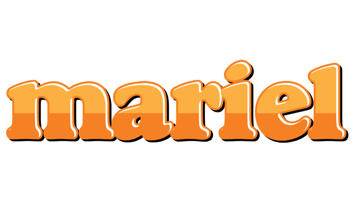 Mariel orange logo