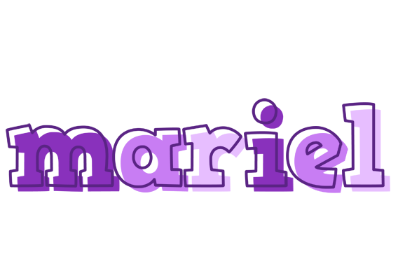 Mariel sensual logo