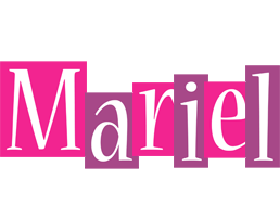 Mariel whine logo