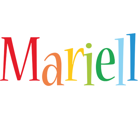 Mariell birthday logo