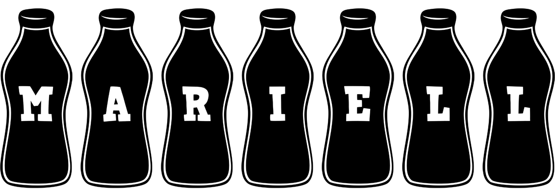 Mariell bottle logo