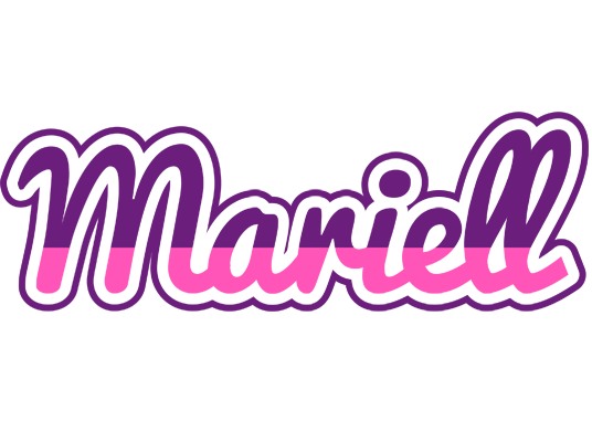 Mariell cheerful logo