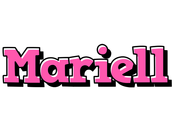 Mariell girlish logo
