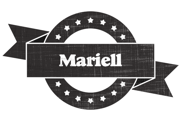 Mariell grunge logo
