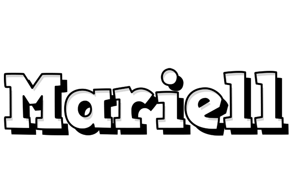 Mariell snowing logo