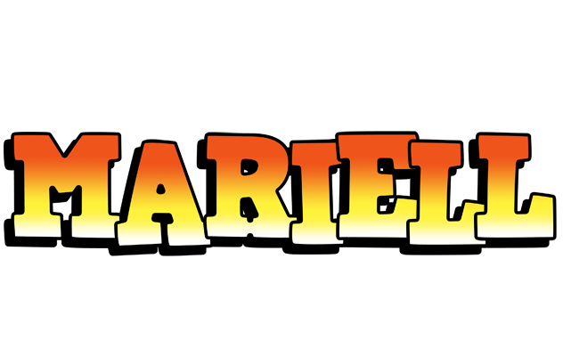 Mariell sunset logo