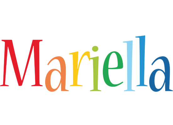 Mariella birthday logo