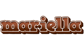 Mariella brownie logo