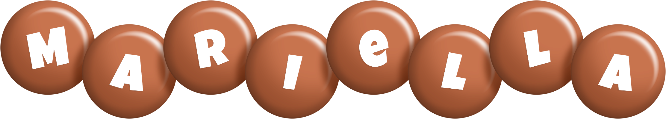 Mariella candy-brown logo
