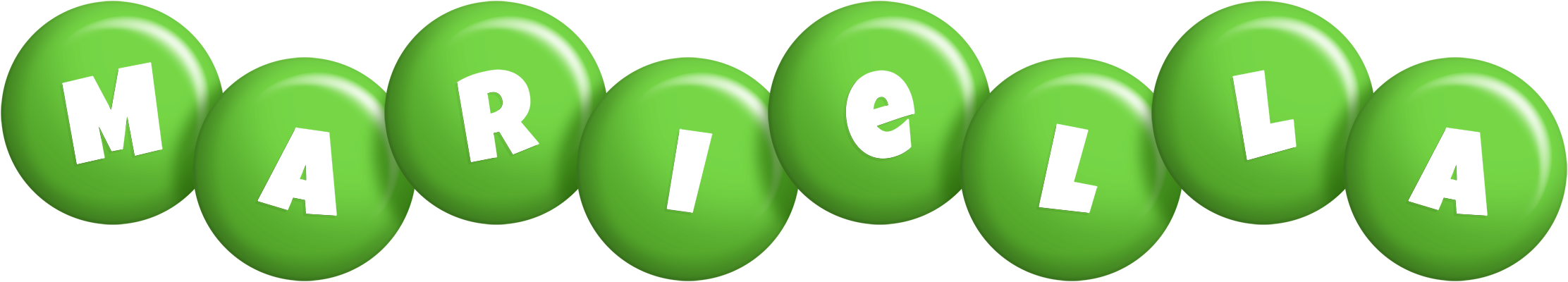 Mariella candy-green logo