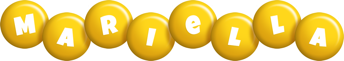 Mariella candy-yellow logo