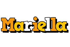 Mariella cartoon logo