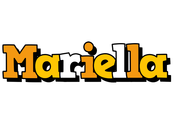 Mariella cartoon logo