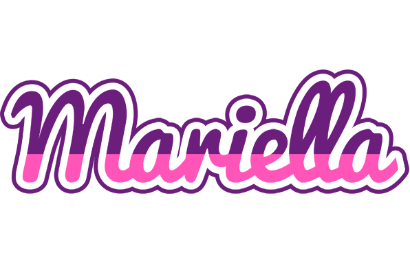 Mariella cheerful logo