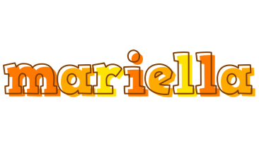 Mariella desert logo
