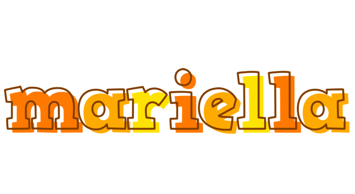 Mariella desert logo