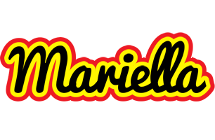 Mariella flaming logo