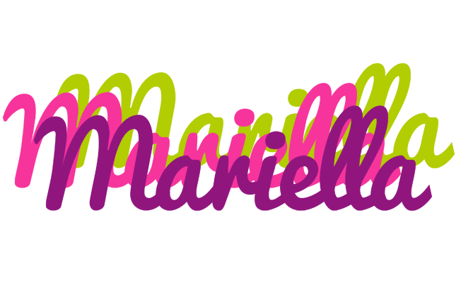 Mariella flowers logo