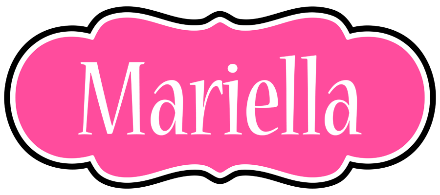 Mariella invitation logo