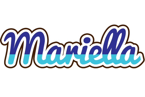 Mariella raining logo
