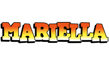 Mariella sunset logo