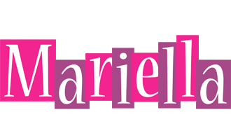 Mariella whine logo