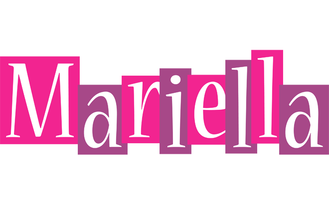 Mariella whine logo