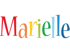 Marielle birthday logo