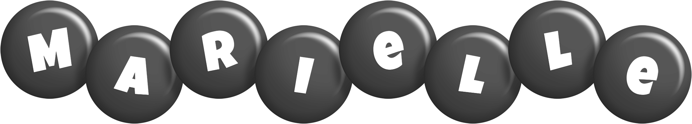 Marielle candy-black logo