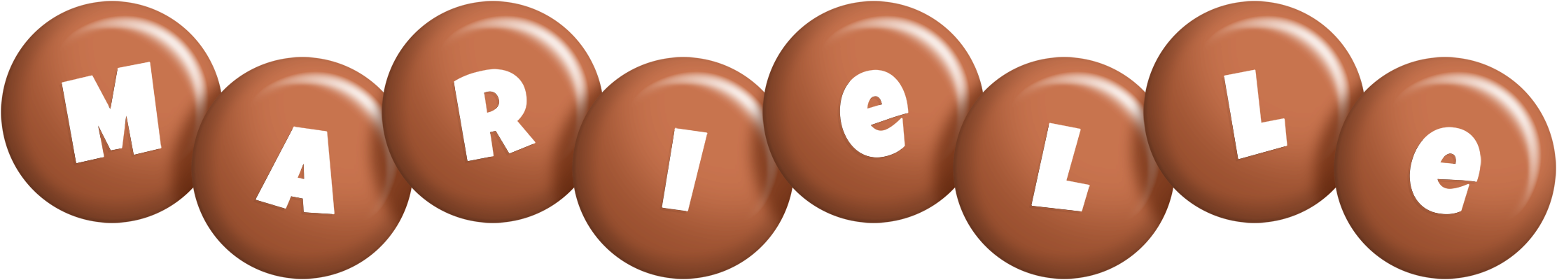 Marielle candy-brown logo