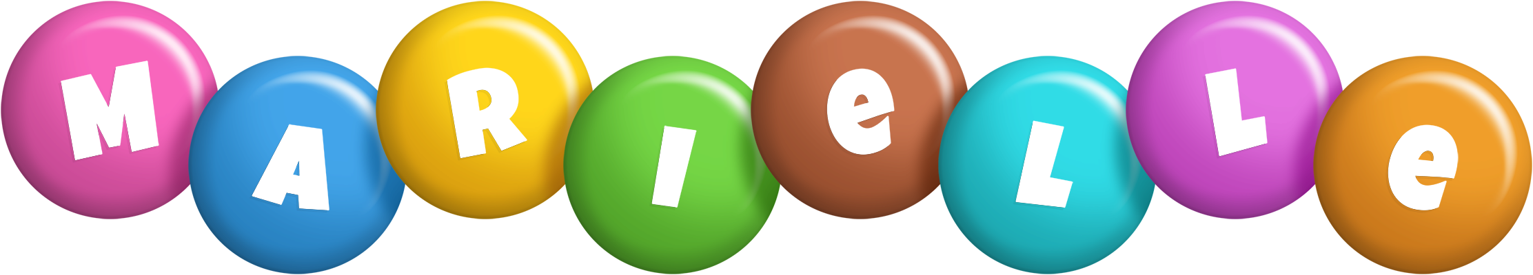 Marielle candy logo