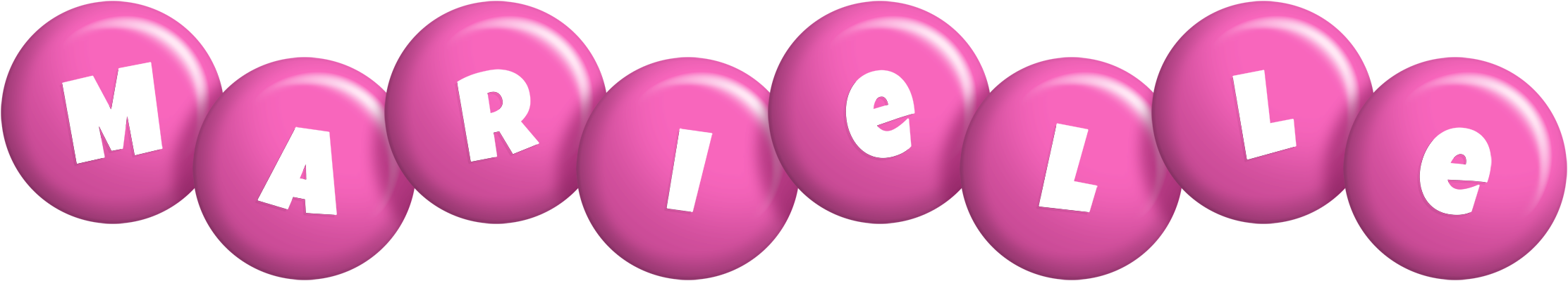 Marielle candy-pink logo